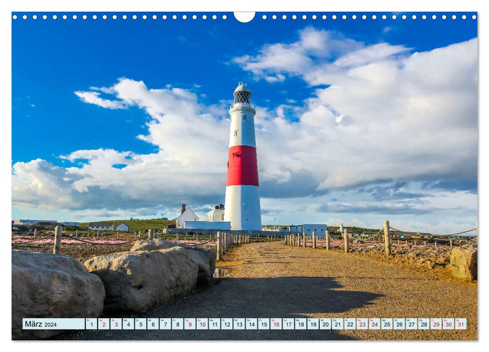 Lighthouses - Maritime beacons on the coasts (CALVENDO wall calendar 2024) 