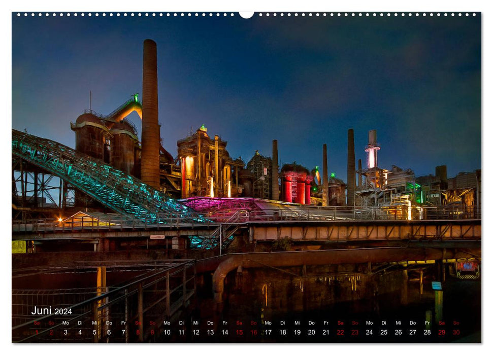 Marc Vamos - My Saarland (CALVENDO wall calendar 2024) 