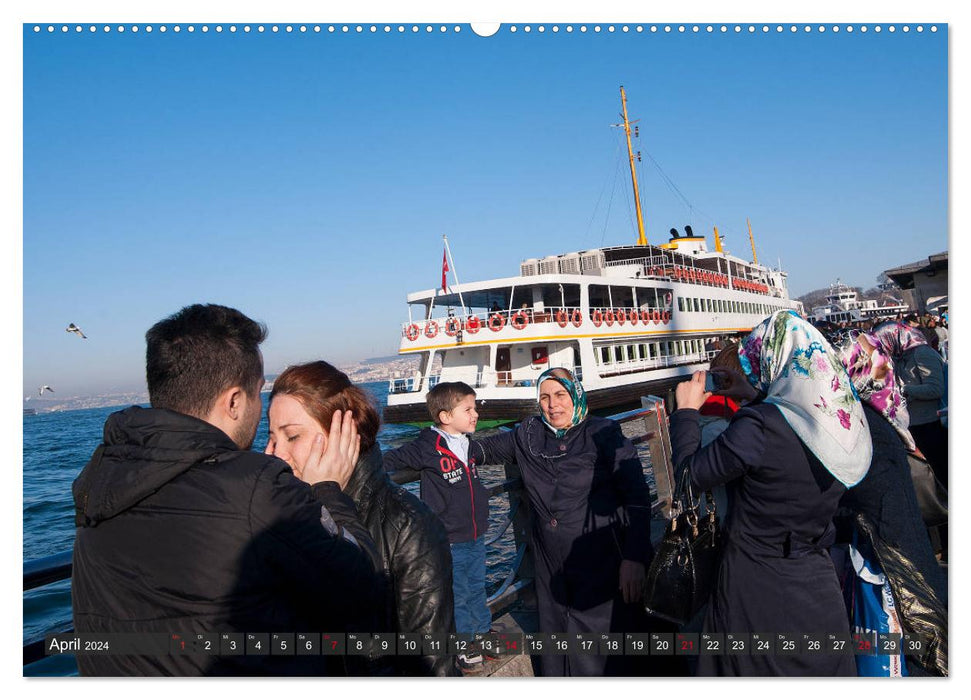 Istanbul - Fascinating and Confusing (CALVENDO Premium Wall Calendar 2024) 