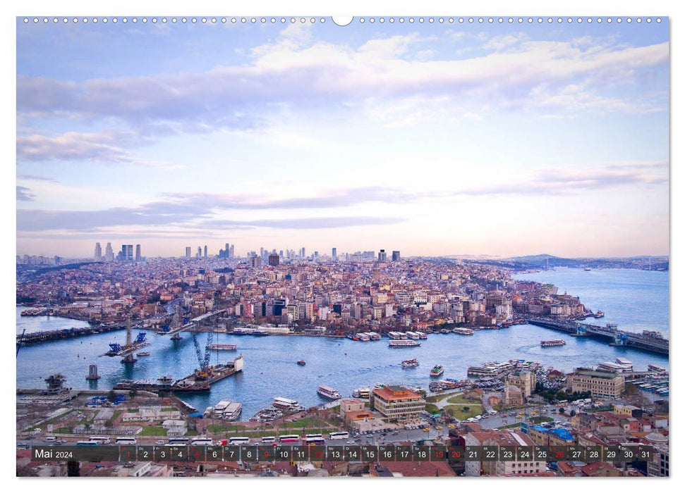 Istanbul - Fascinating and Confusing (CALVENDO Premium Wall Calendar 2024) 