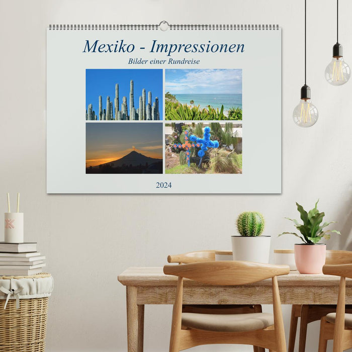 Mexico - Impressions (CALVENDO wall calendar 2024) 