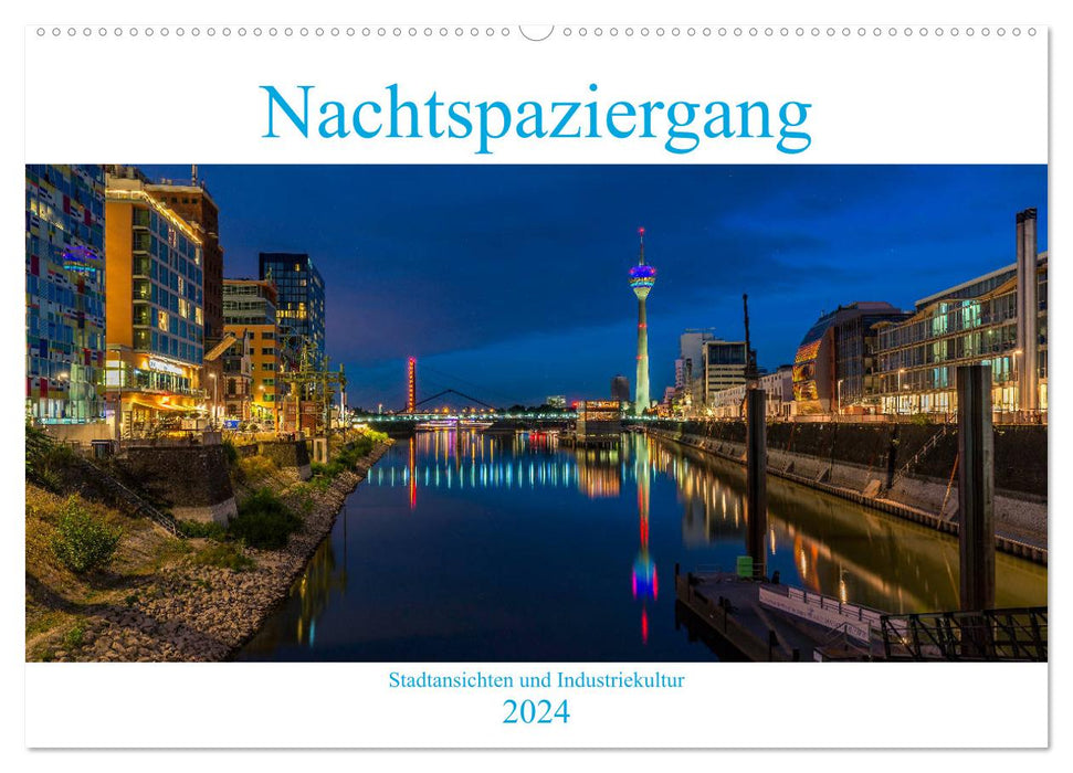 Nachtspaziergang (CALVENDO Wandkalender 2024)