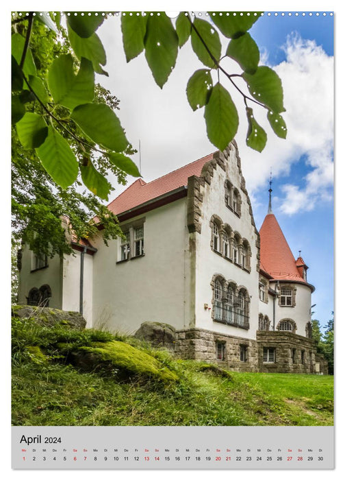 JELENIA GÓRA Hirschberg and idyllic surroundings (CALVENDO Premium Wall Calendar 2024) 