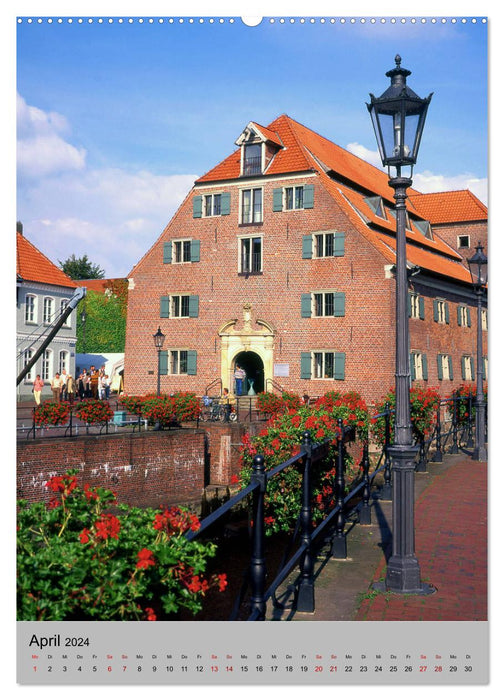 Hansestadt Stade - schön und sehenswert (CALVENDO Wandkalender 2024)