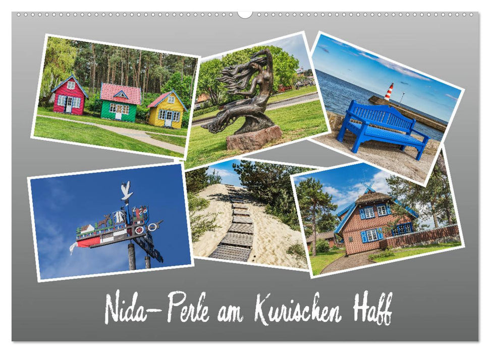 Nida - Perle am Kurischen Haff (CALVENDO Wandkalender 2024)