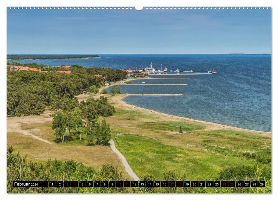 Nida - Pearl on the Curonian Lagoon (CALVENDO wall calendar 2024) 