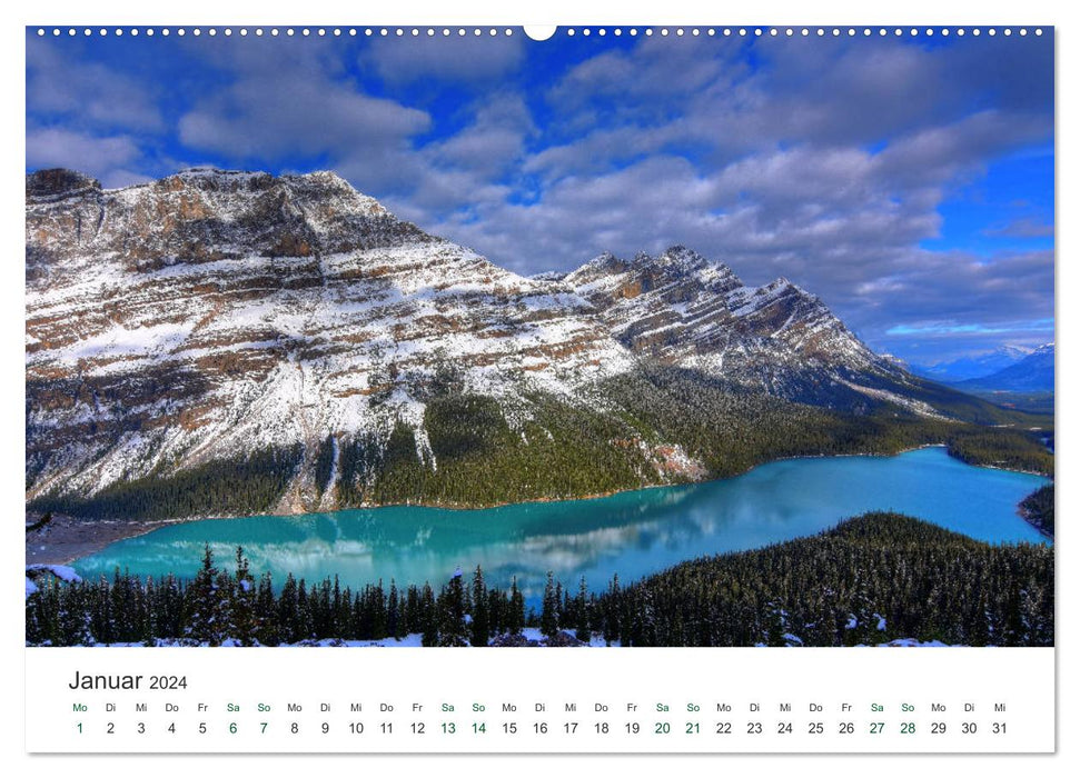 Into the Wild - Canada and Alaska (CALVENDO wall calendar 2024) 