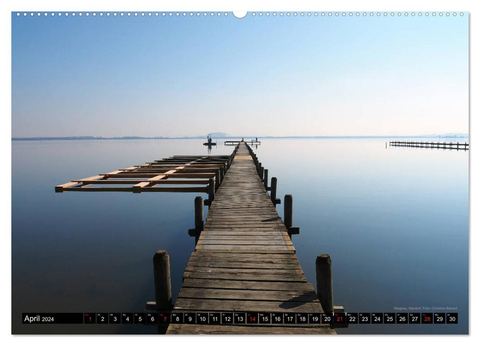 Steinhuder Meer, Momentaufnahmen von Christine Bienert (CALVENDO Wandkalender 2024)