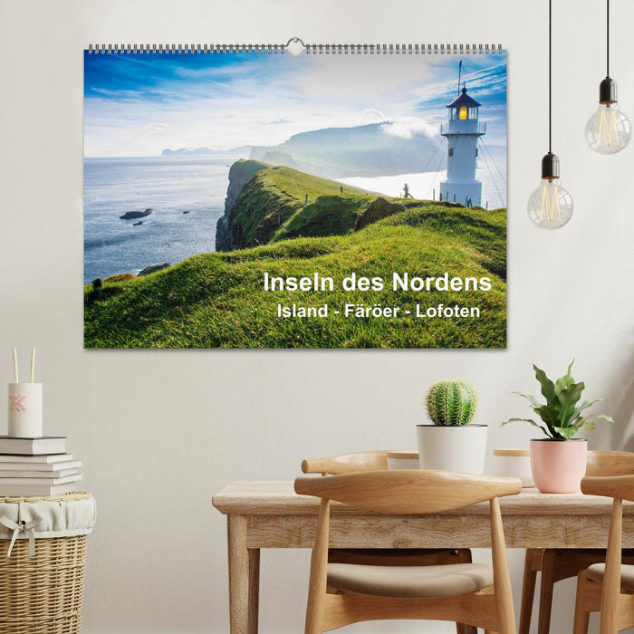 Inseln Des Nordens (CALVENDO Wandkalender 2024)