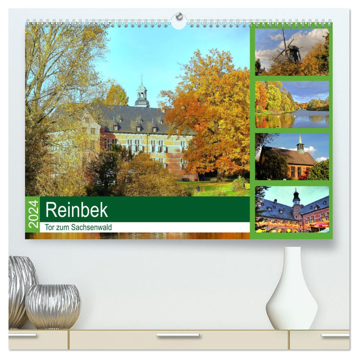 Reinbek, Tor zum Sachsenwald (CALVENDO Premium Wandkalender 2024)