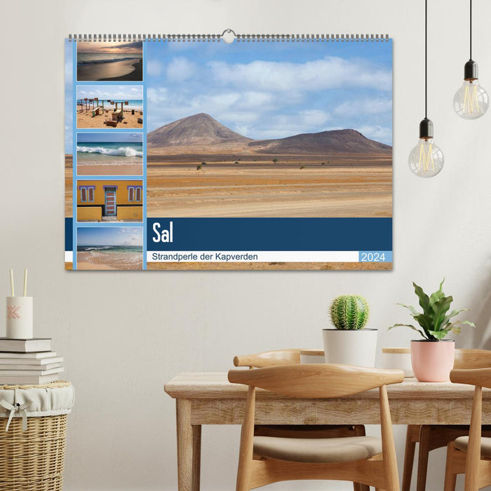 Sal - Strandperle der Kapverden (CALVENDO Wandkalender 2024)