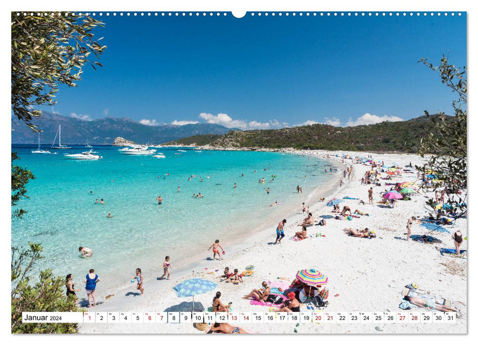 Korsika - Insel des Glücks (CALVENDO Premium Wandkalender 2024)