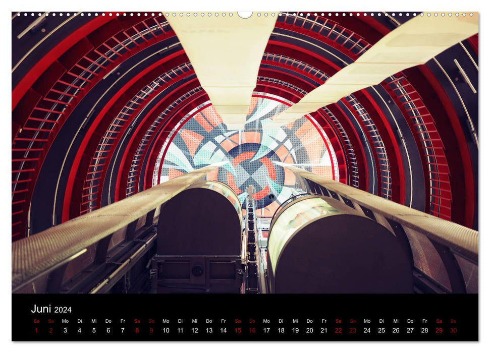 Welt der Aufzüge (CALVENDO Premium Wandkalender 2024)