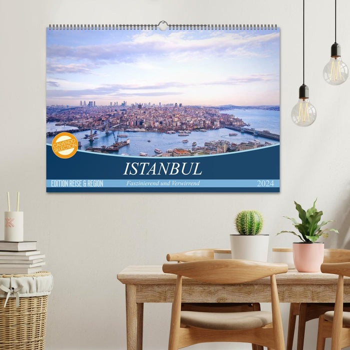 Istanbul - Faszinierend und Verwirrend (CALVENDO Wandkalender 2024)