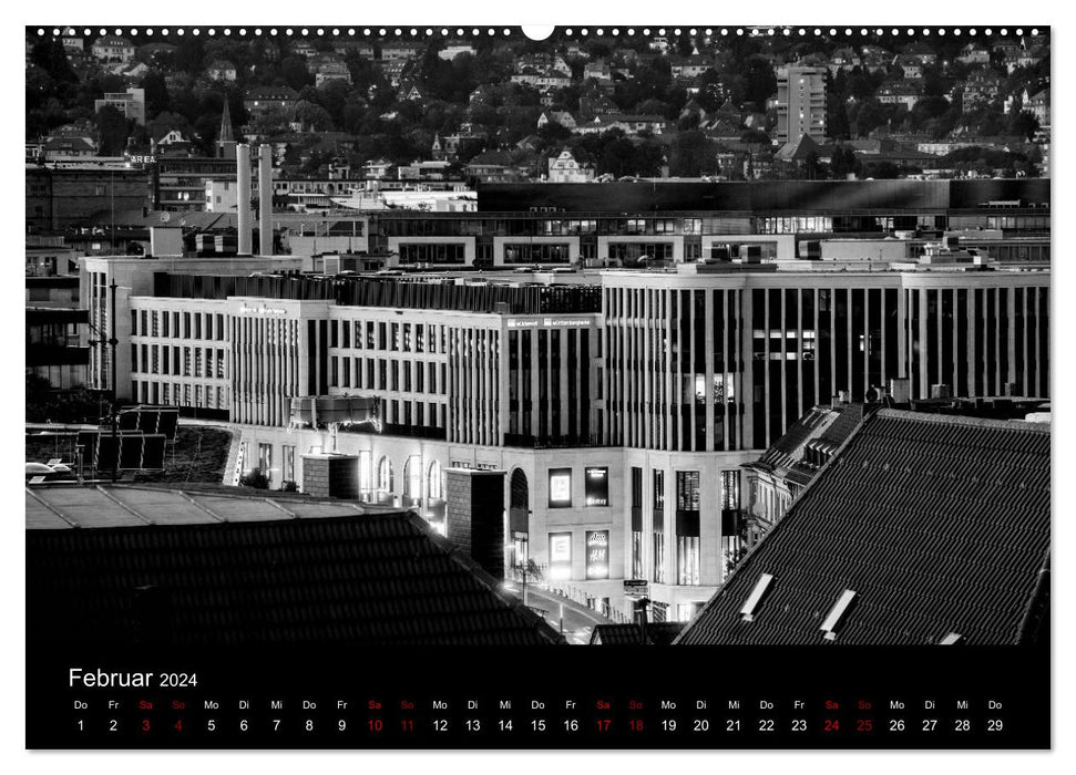 StuttgArt - Impressionen einer Stadt (CALVENDO Premium Wandkalender 2024)