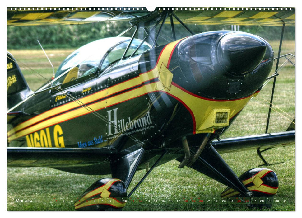 Flugtag in Hattorf (CALVENDO Premium Wandkalender 2024)