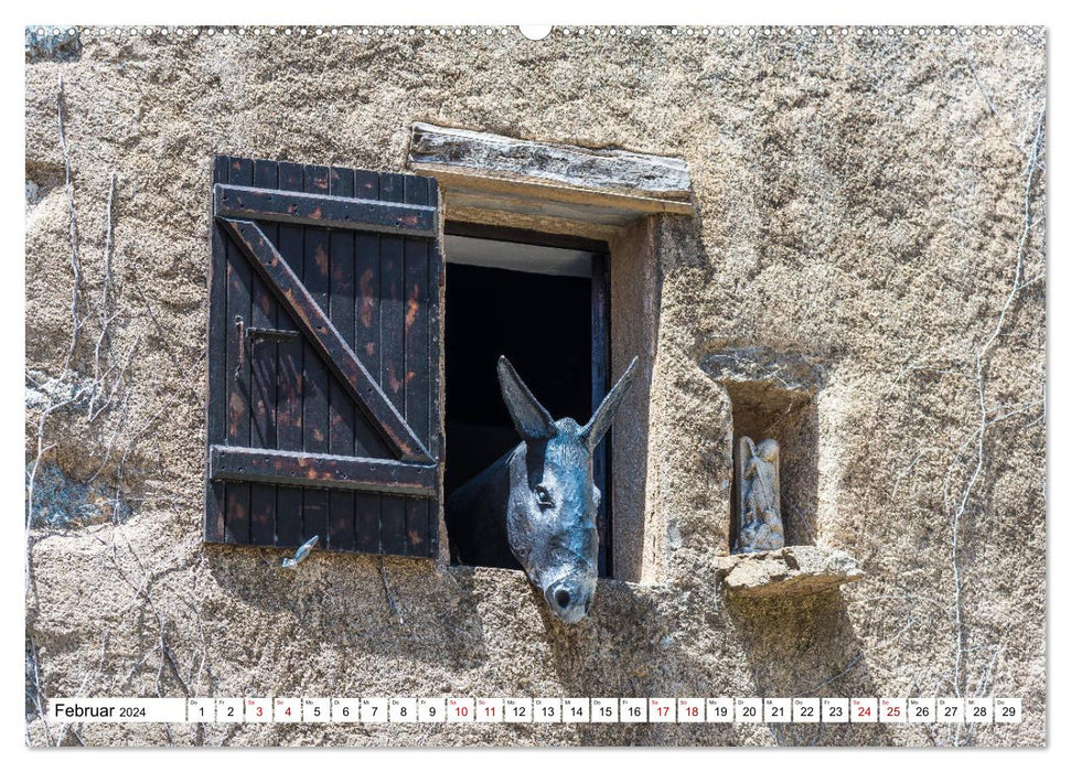 Corse - Île du Bonheur (Calendrier mural CALVENDO 2024) 