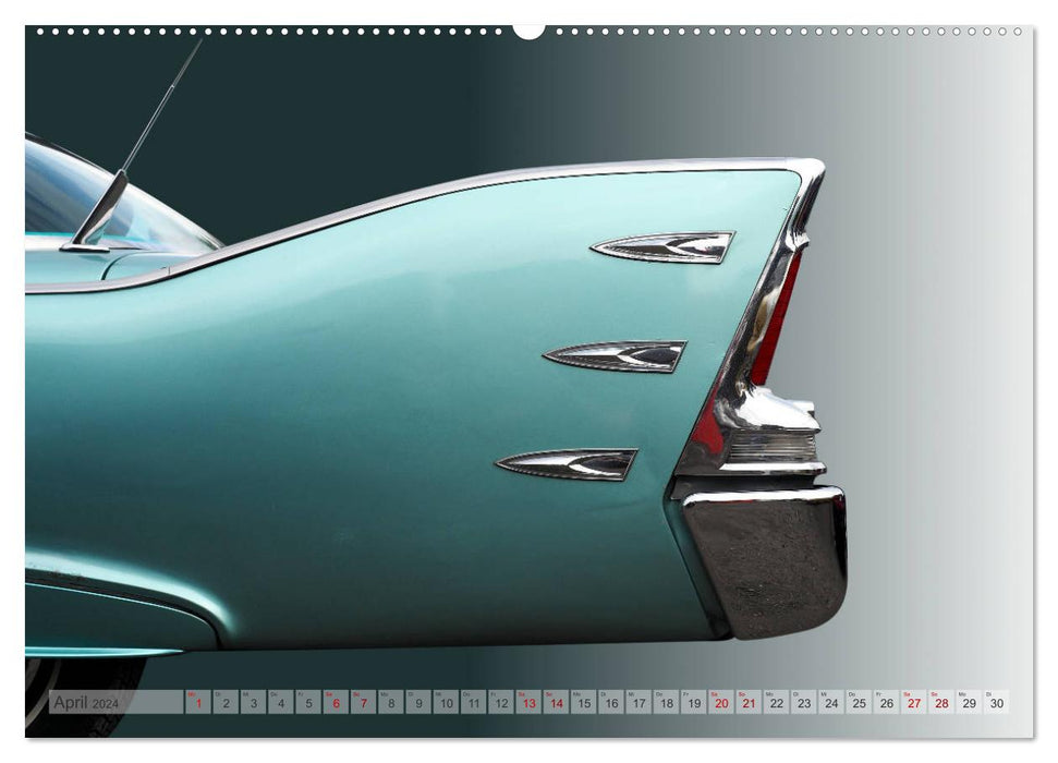 Amerikanische Legenden - Autoklassiker der 50er und 60er Jahre (CALVENDO Wandkalender 2024)