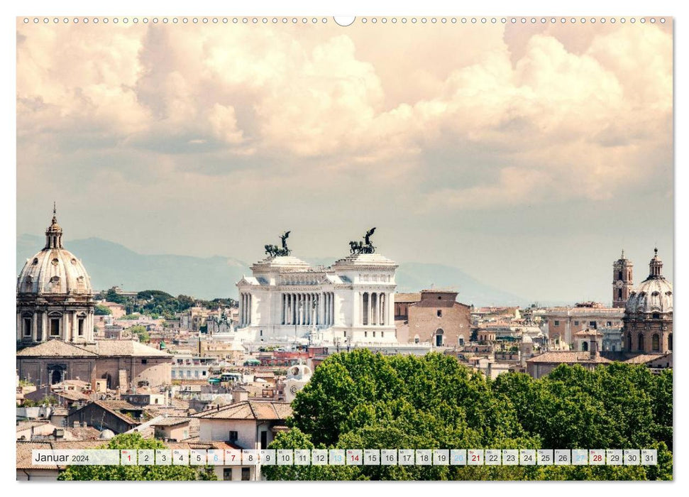 Italienisches Stadtgeflüster, Rom - Mailand - Florenz (CALVENDO Premium Wandkalender 2024)