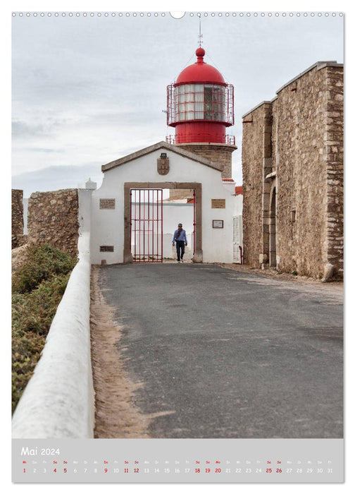 Seezeichen - Leuchttürme an Portugals Küsten (CALVENDO Premium Wandkalender 2024)