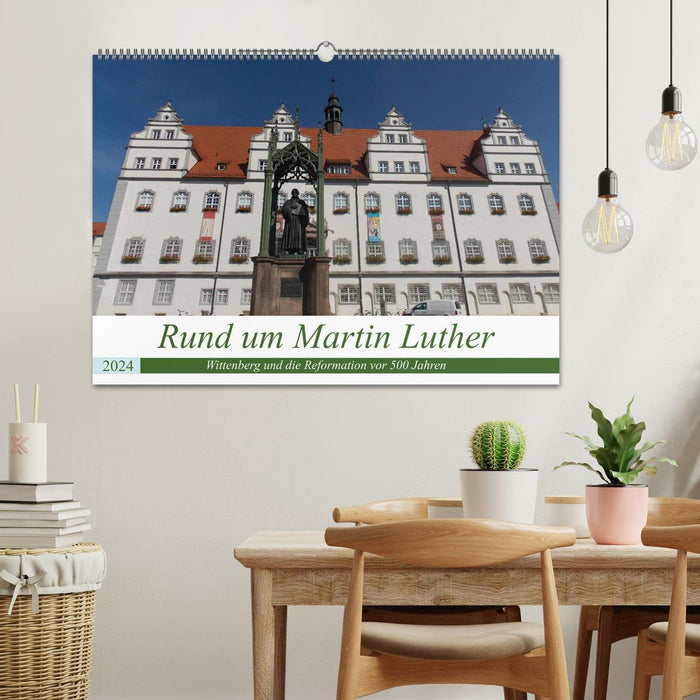 Tout sur Martin Luther (Calendrier mural CALVENDO 2024) 