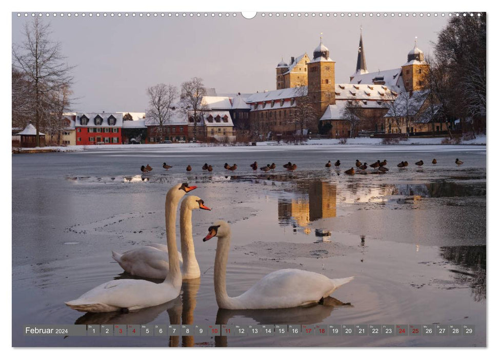 Liebenswertes Kulmbacher Land (CALVENDO Premium Wandkalender 2024)