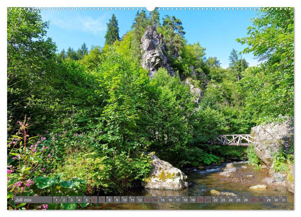 Liebenswertes Kulmbacher Land (CALVENDO Premium Wandkalender 2024)