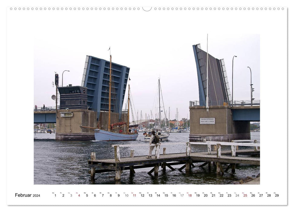 Dänemark - Flensborg Fjord und Inselwelt (CALVENDO Wandkalender 2024)