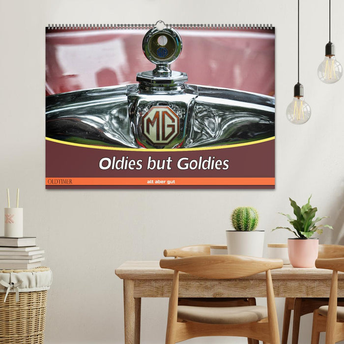 Oldies but Goldies - voitures anciennes, vieilles mais bonnes (calendrier mural CALVENDO 2024) 