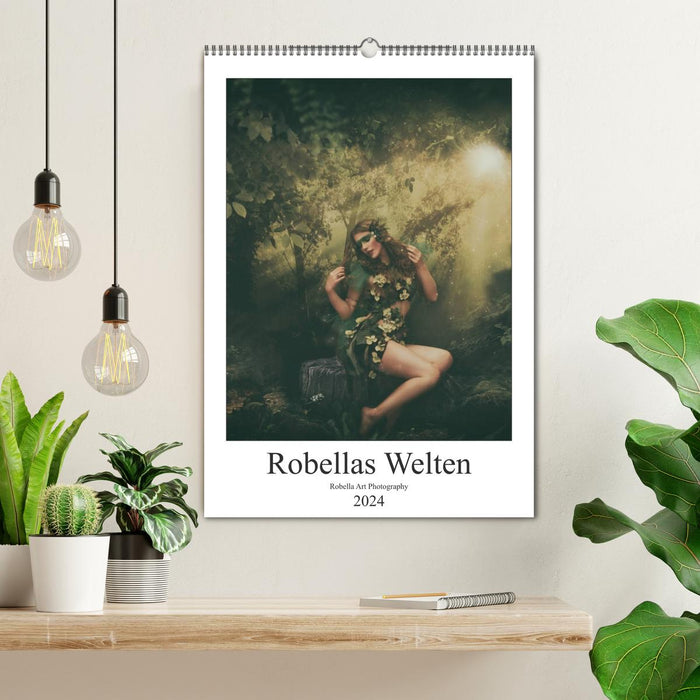 Robellas Welten (CALVENDO Wandkalender 2024)