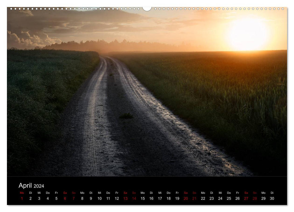 Landschaftsimpressionen Oberpfalz (CALVENDO Wandkalender 2024)