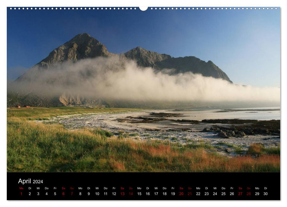 Im hohen Norden - Eindrücke aus Norwegen (CALVENDO Premium Wandkalender 2024)
