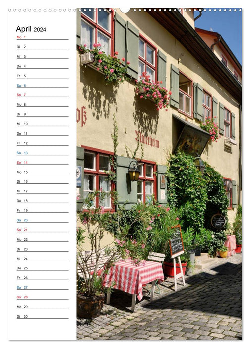 Dinkelsbühl - Romantisches Kleinod (CALVENDO Premium Wandkalender 2024)
