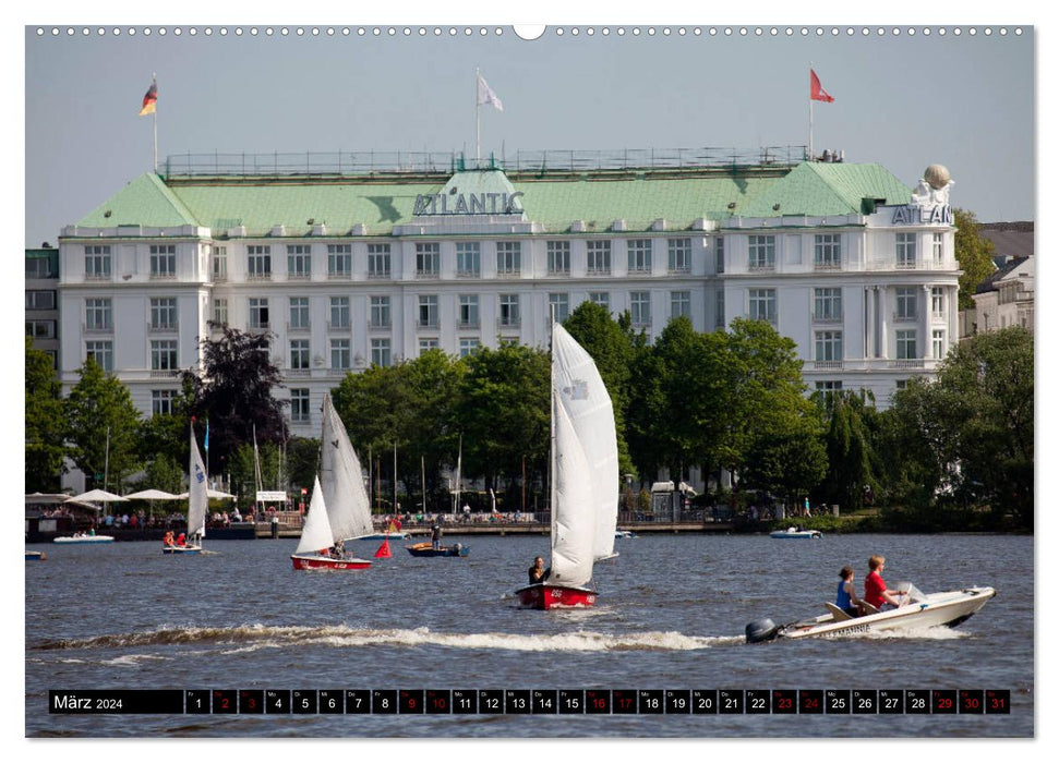 Deutsche Hansestädte (CALVENDO Wandkalender 2024)