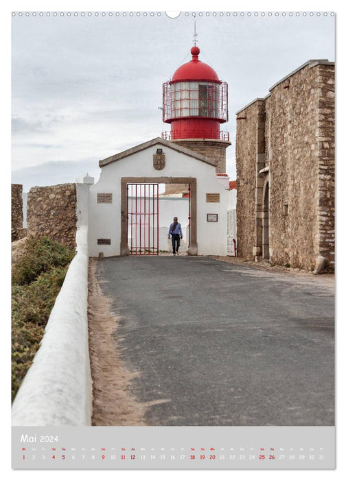 Seezeichen - Leuchttürme an Portugals Küsten (CALVENDO Wandkalender 2024)