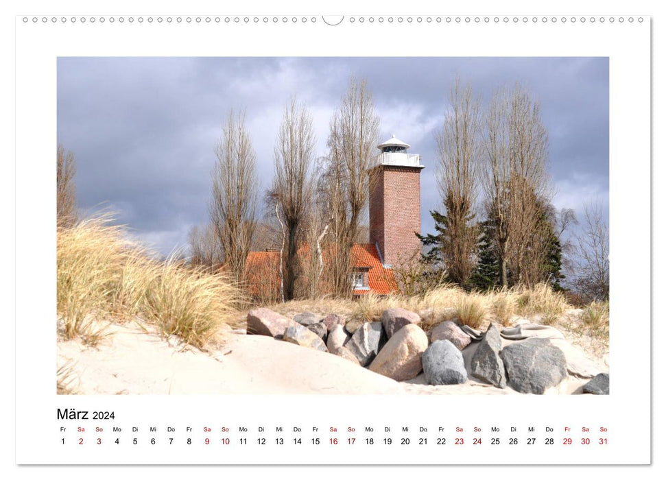 Neustadt in Holstein - Charmante Stadt am Meer (CALVENDO Premium Wandkalender 2024)