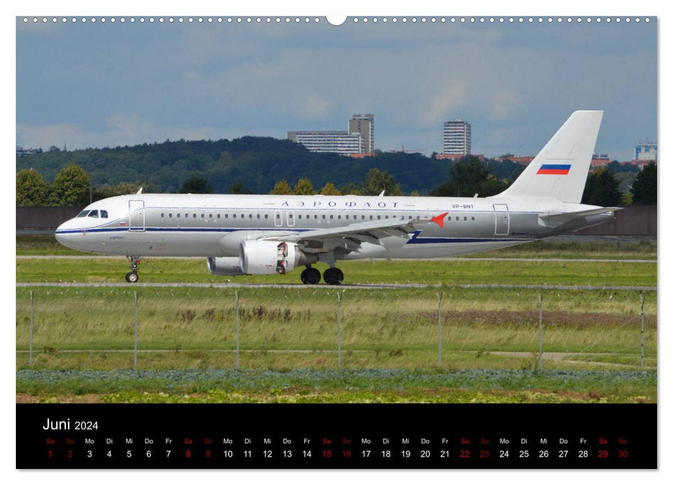 Dans leur ancienne gloire : des avions en livrée rétro (calendrier mural CALVENDO 2024) 