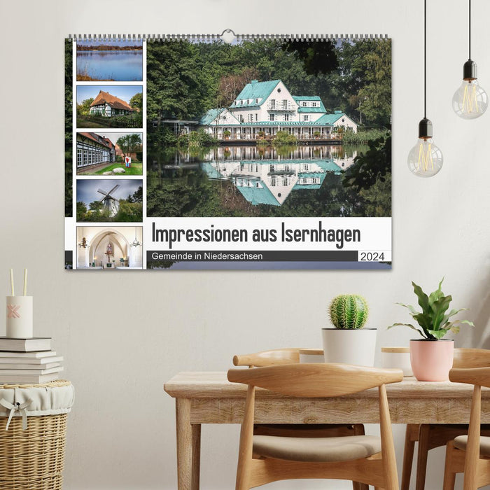 Impressionen aus Isernhagen (CALVENDO Wandkalender 2024)