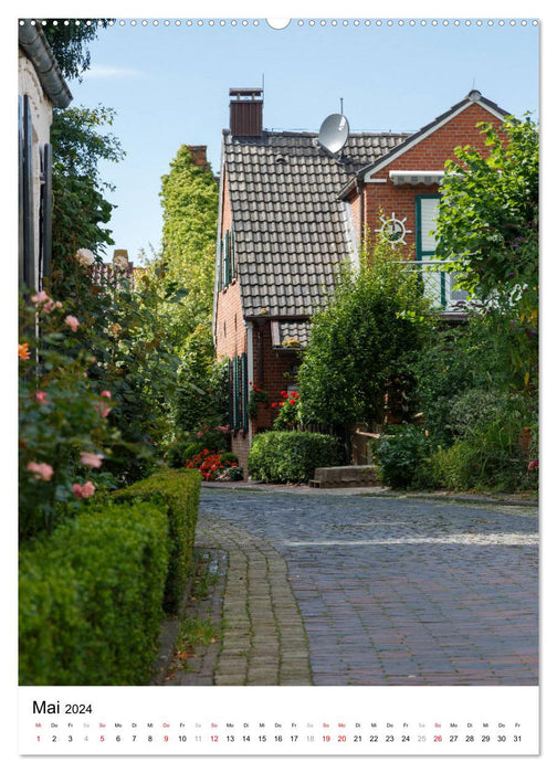 Rysum, ein Dorf in Ostfriesland (CALVENDO Wandkalender 2024)