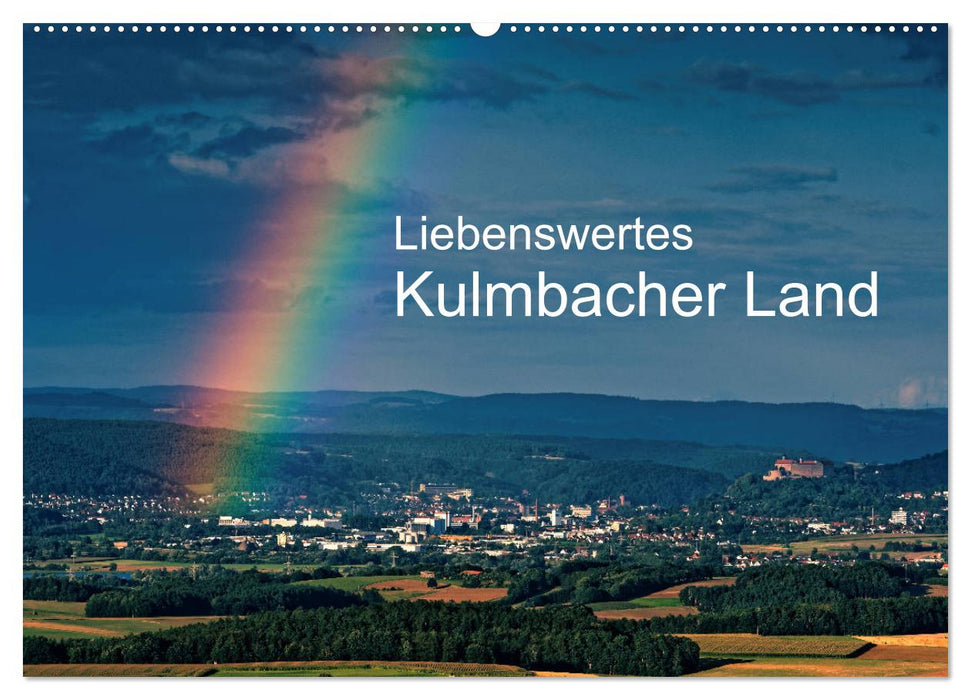 Lovable Kulmbacher Land (calendrier mural CALVENDO 2024) 