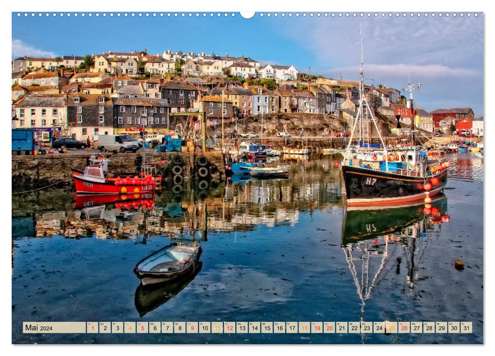 Beaux ports entre l'Islande et la Barbade (calendrier mural CALVENDO 2024) 