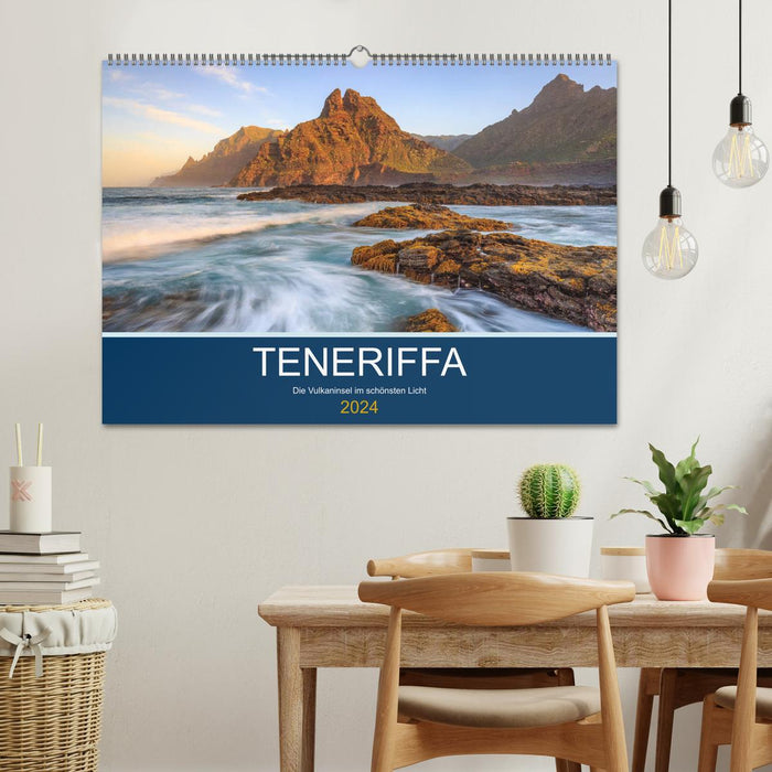 Teneriffa - Die Vulkaninsel im schönsten Licht (CALVENDO Wandkalender 2024)