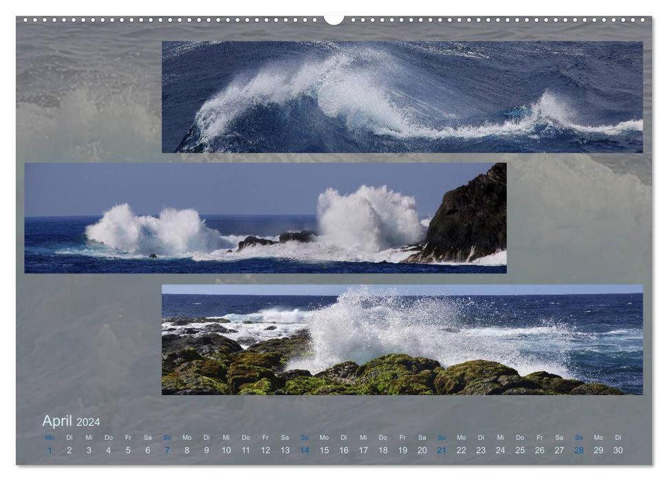 Küstenträume im Panoramablick (CALVENDO Wandkalender 2024)
