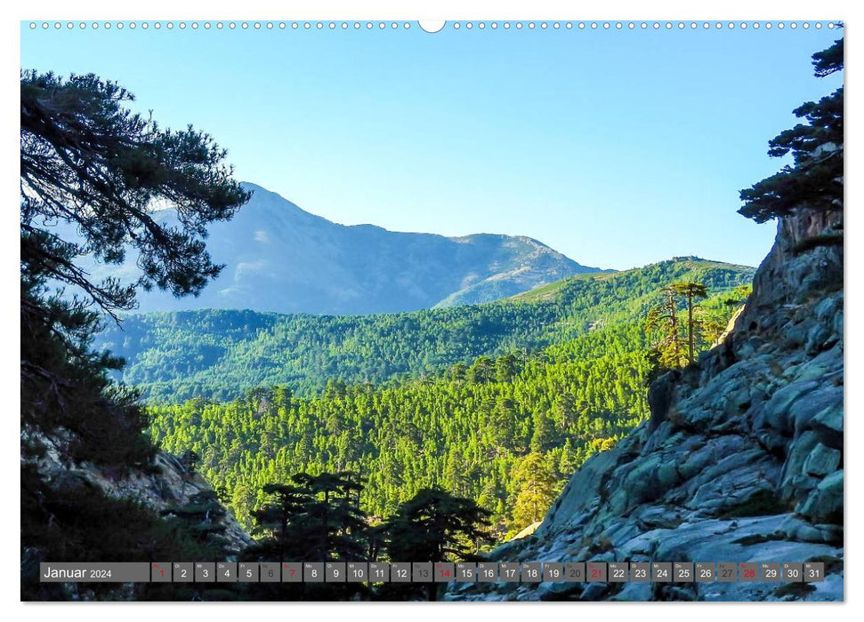 Corsica - long-distance hiking trail GR 20 (CALVENDO wall calendar 2024) 