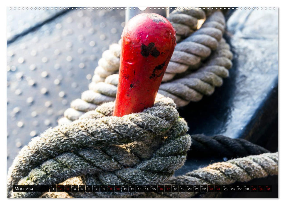 LEER museum harbor and old town (CALVENDO wall calendar 2024) 