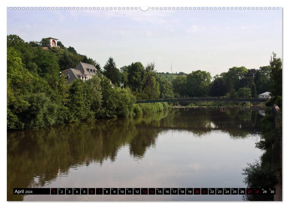 La Nahe - la « rivière sauvage » des Celtes (Calvendo Premium Wall Calendar 2024) 