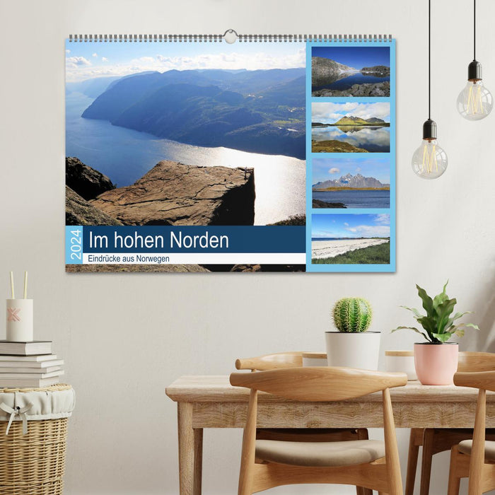 In the far north - impressions from Norway (CALVENDO wall calendar 2024) 