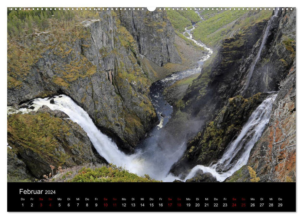 In the far north - impressions from Norway (CALVENDO wall calendar 2024) 
