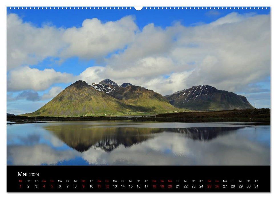 In the far north - impressions from Norway (CALVENDO wall calendar 2024) 