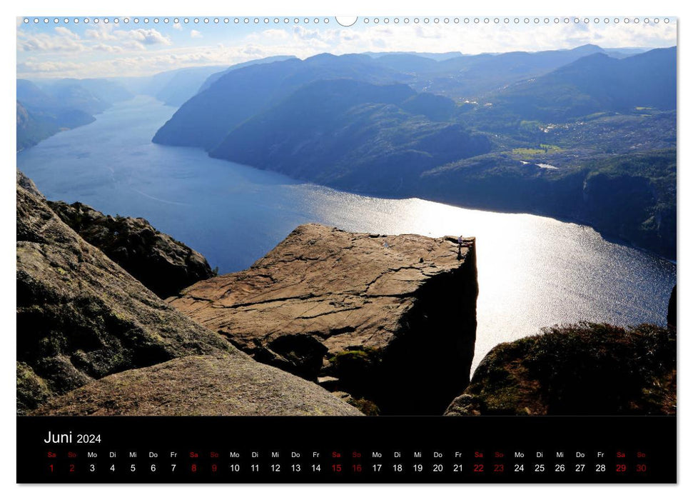 In the far north - impressions from Norway (CALVENDO wall calendar 2024) 